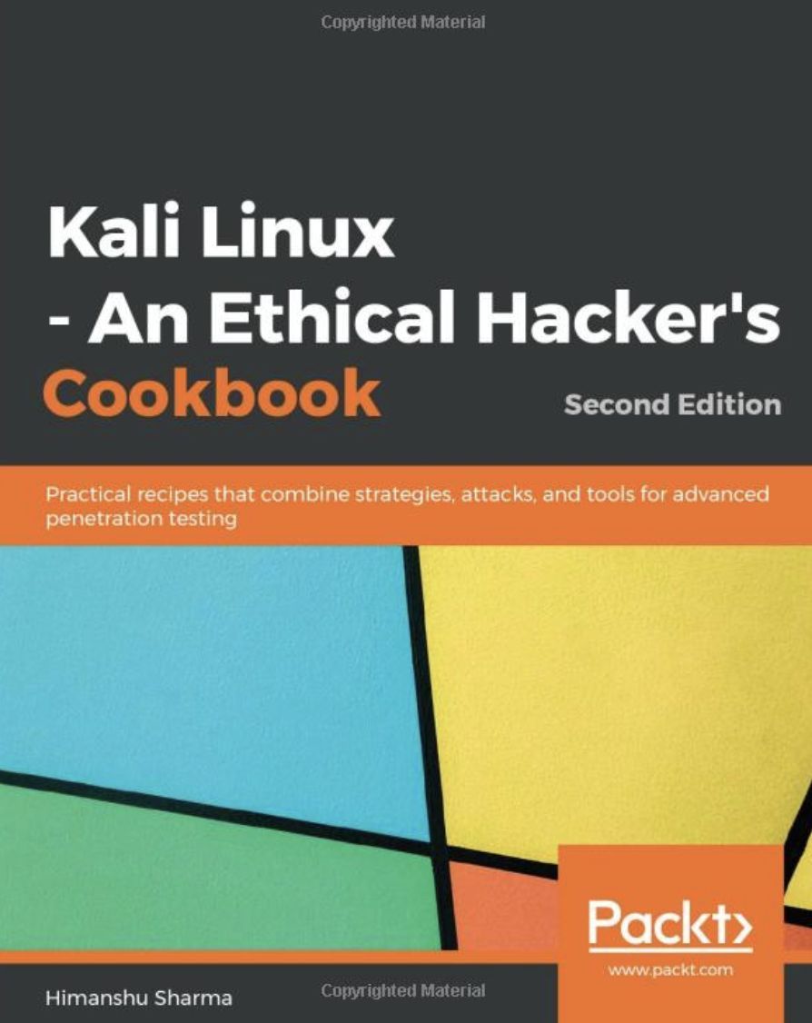 #Kali Linux Cookbook! #BigData #Analytics #DataScience #AI #MachineLearning #IoT #IIoT #PyTorch #Python #RStats #TensorFlow #Java #JavaScript #ReactJS #GoLang #CloudComputing #Serverless #DataScientist #Linux #Books #Programming #Coding #100DaysofCode 
geni.us/Kali-Linux-Coo…