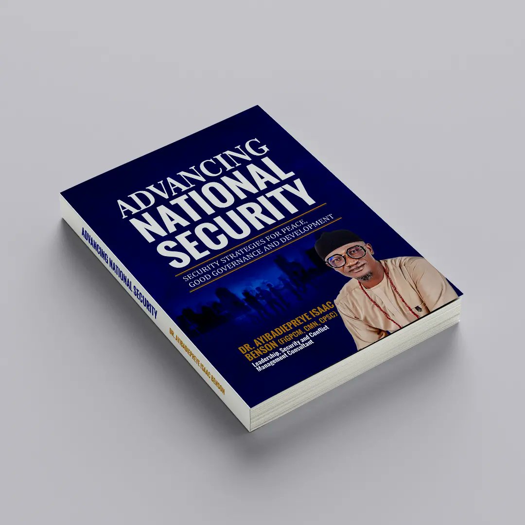 A great cover design can have a major impact on your sales numbers. 

It’s usually worth hiring a professional to create a polished cover that appeals to readers in your genre.

Book Title: Advancing National Security 

Author: Amb. Dr. Preye Isaac Benson

#bookcoverdesign