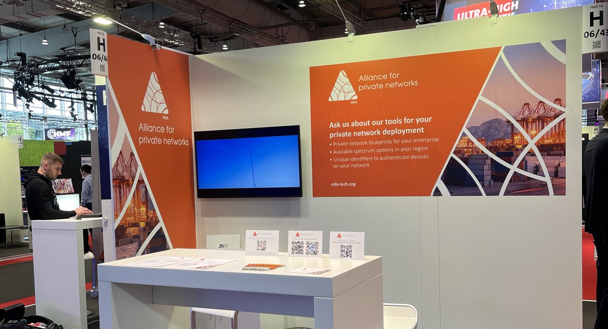 Welcome to day 1 of @Hannover_Messe 2024 #HM24. Meet with Alliance for private networks representatives at our booth (Hall 14/15, H06/44) to learn more about #5G #privatenetwork use case scenarios for manufacturing verticals.