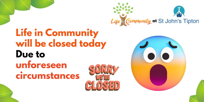 #PrincesEnd #Tiptonaywe #Sandwell
#News
Due to unforeseen circumstances, unfortunately, are closed #today (#Monday 22nd April)
We apologize for any inconvenience & will let you know when we're back open. Thanks all!
@asdaTipton 
@FellowsJusteen 
@DarrylMagher 
@lisamurray128