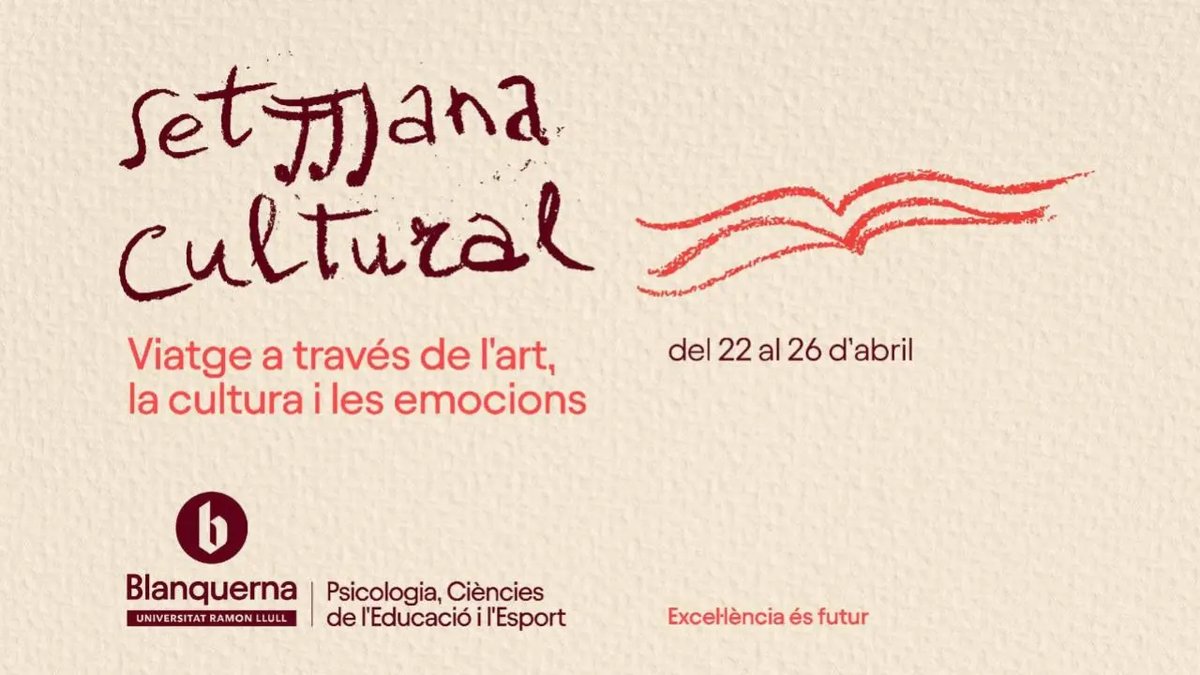 @BlanquernaFPCEE Vine, participa i aprofundeix en la riquesa cultural i educativa amb un itinerari curosament dissenyat per a una immersió completa en totes les exposicions que ofereix aquest esdeveniment. Consulta el programa i els itineraris de les exposicions ⬇️ blanquerna.edu/ca/noticies/ja…