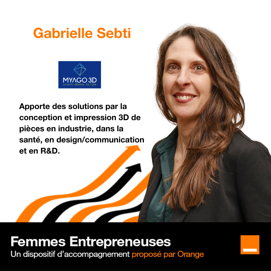 [ 🙋‍♀️PORTRAIT #FemmesEntrepreneuses ]

Hier, c'était la journée mondiale de la créativité et de l'#innovation.

Mais avec Gabrielle, c'est toute l'année !

🧩 Elle a créé Myago, l'impression 3D pour tous : industriel, créatif ou acteur de la santé, on fait tous appel à Gabrielle !