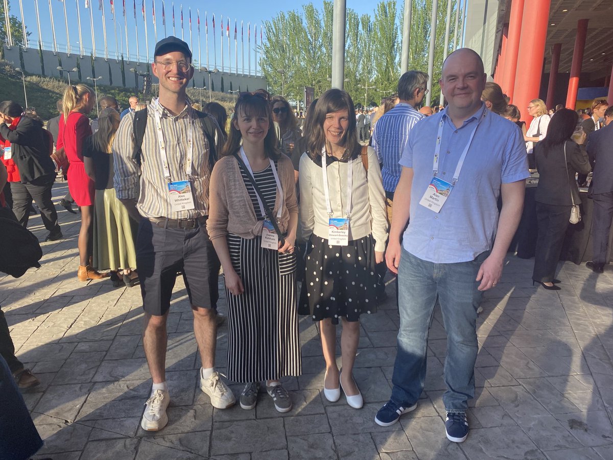 Buenos Dias! The Haemophilia Scotland team arrived in Madrid yesterday afernoon for the start of the WFH 2024 Congress.  We look forward to making new connections and learning more throughout the week.