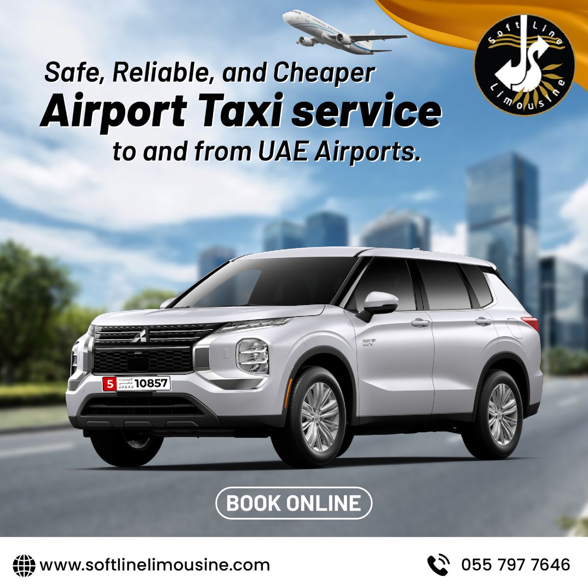 Safe, Reliable, and Cheaper Airport Taxi Service to and from UAE Airports.
Book Online

Call us🤙: +971 050 2370637, 055 7977646 (WhatsApp) 👇👇
Book your ride now at softlinelimousine.com

#airporttaxiservice #dubaiairport #abudhabiairport #airporttransfers #nextride