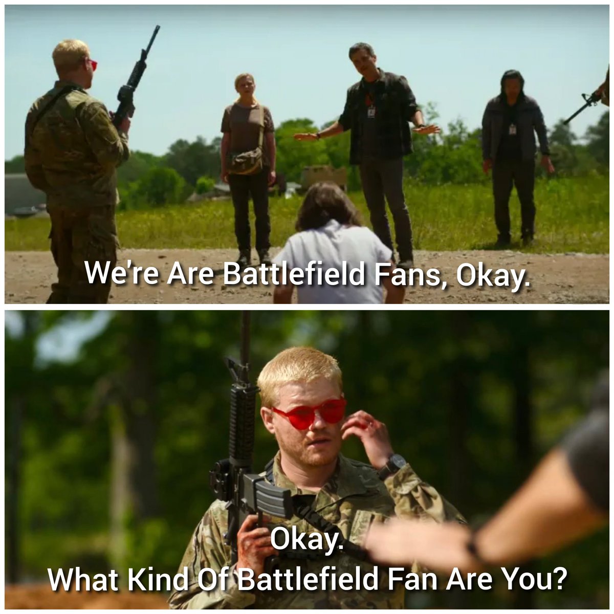 What kind of fan are you? 👀😄 #Battlefield
