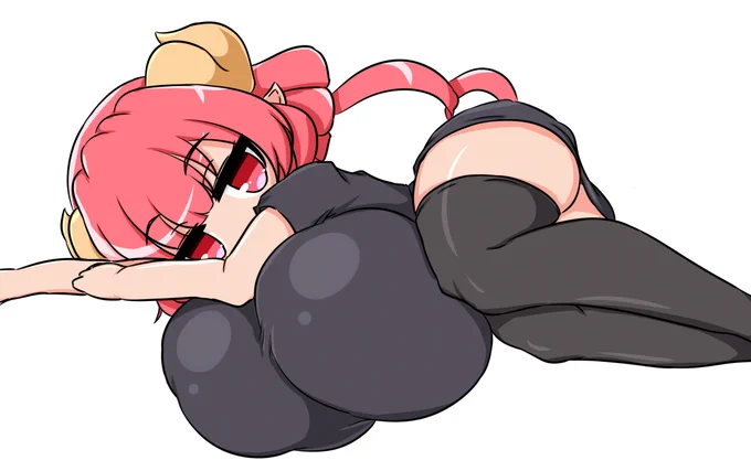 新しいヘッダー用に描いたイルル 