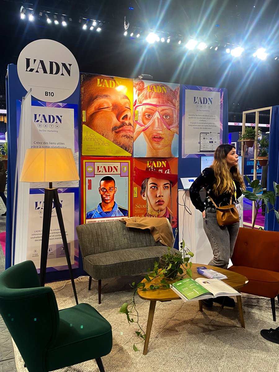 🎉 Nous avons été ravis de rencontrer l'équipe dynamique de @LADN_EU lors du salon #GoEntrepreneur ! Leur expertise dans l'analyse des tendances et leur engagement envers l'innovation nous ont impressionnés. Merci pour cette expérience inspirante! 🚀 #Innovation