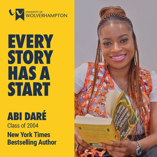 Every Story Has a Start. Our new campaign highlights the inspiring journeys of our University of Wolverhampton Alumni!

Find out more about Abi Daré, a law graduate who became a New York Times bestselling author #EveryStoryHasAStart

wlv.ac.uk/alumni/every-s…