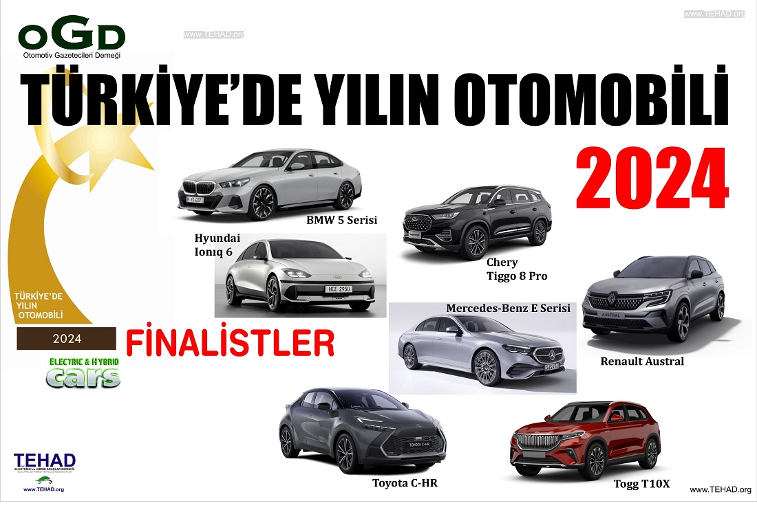 📍Otomotiv Gazetecileri Derneği (OGD) tarafından bu yıl 9ncusu düzenlenen Türkiye'de Yılın Otomobili yarışması 2024 için finalistler belli oldu. 👉 28 aday arasından belirlenen 7 finalist marka ve modeller: BMW 5 Serisi, Chery Tiggo 8 Pro, Hyundai Ionıq 6, Mercedes-Benz E…
