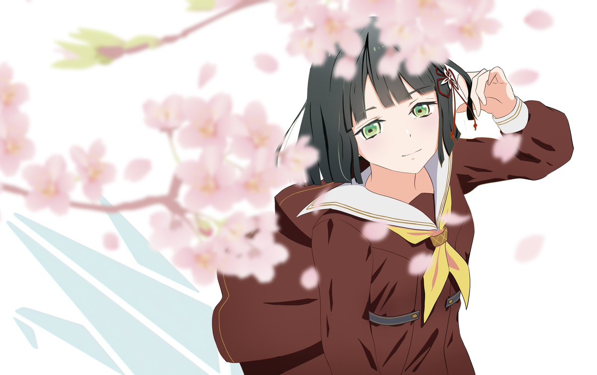 Kidam6's tweet photo. 桜吟子 #蓮ノ空美術部 https://t.co/XqDZ1M9Lz6