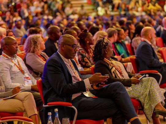 A glimpse of Day 1 at the 8th Pan-African Malaria Conference, part of the Multilateral Initiative on Malaria, commencing in Kigali yesterday. Minister of Health, Dr. Sabin Nsanzimana, underscored the feasibility of malaria elimination, citing Rwanda's remarkable reduction in