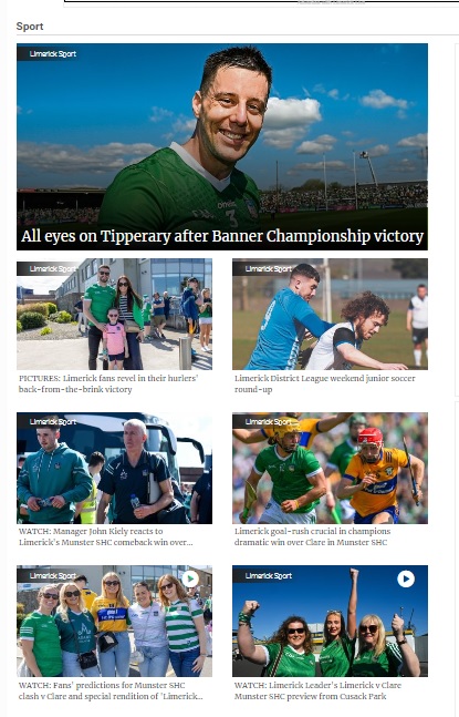 💻 Bumper coverage of @LimerickCLG dramatic @MunsterGAA SHC round round victory over Clare in Ennis yesterday on @Limerick_Leader Match report, reaction, analysis, fans' view, supporter pics & more after hectic day at @LimkLeaderSport HQ!

#LLSport #MunsterHurling  🇳🇬 🏟️ 📱