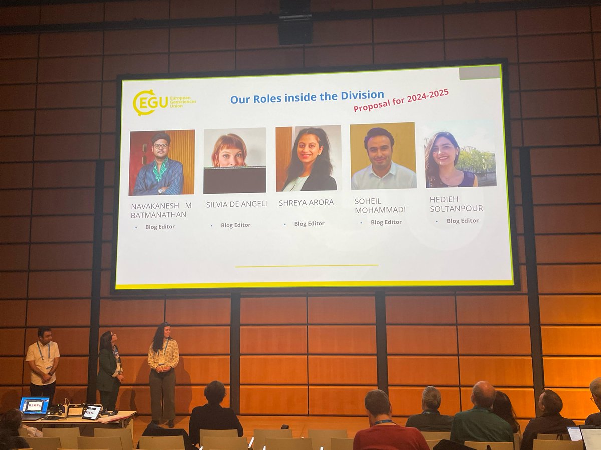 🌟 Let @Silvia_DeAngeli introduce you to the wonderful team of early career scientists! As we reflect on #EGU24, remember that getting involved is key to shaping our future. #ECS contributions are essential! Reach out to us if you want to join the community 🤝 #NH #NaturalHazards