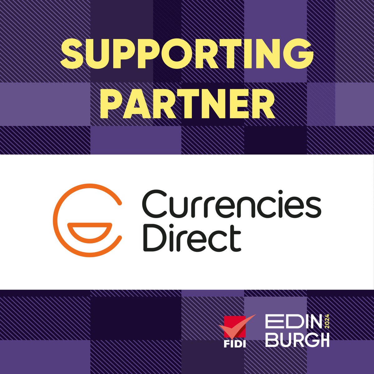 🌍 #2024FIDIconference: Thank you, @currenciesd, partner of the 2024 FIDI Conference in Edinburgh! Get the app to connect with attendees, book meetings & view your agenda : Google Play Store➡️ lnkd.in/e86wv6Jv Apple App Store➡️ lnkd.in/e7XJ6xun