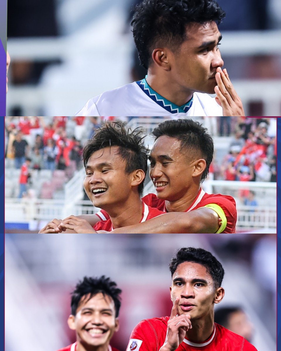 🏟️ Std. Abdullah bin Khalifa 🇶🇦
🚩 Doha, Qatar
👥 Kapasitas: 9.000

#AsianCup2023: 
🇮🇩 Indonesia 1️⃣-0️⃣ Vietnam 🇻🇳 ✅️
#AFCU23: 
🇮🇩 Indonesia 1️⃣-0️⃣ Australia 🇦🇺 ✅️
#AFCU23: 
🇮🇩 Indonesia 4️⃣-1️⃣ Jordan 🇯🇴 ✅️

Next:
Indonesia vs Jepang/Korsel
26 April 2024
K.O 00.30 WIB
Std.…