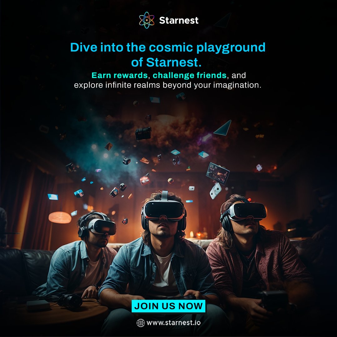 Starnest_io's tweet photo. Get ready to blast off into a world of excitement with Starnest! 
Compete with friends in thrilling challenges, collect stardust, and unlock exclusive rewards.
.
#Starnest #NFT #N1 #nftart #nftartwork #NFTCommunitys #digitalartwork #Rewards https://t.co/EU8P9ajEd6