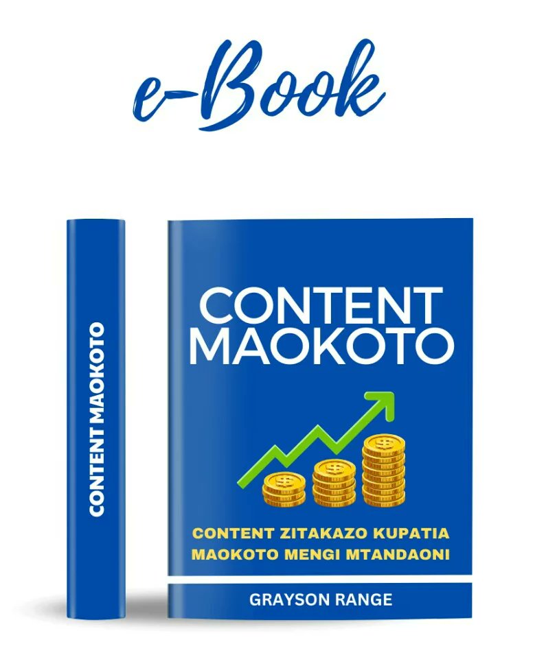 Aina ya CONTENT ninazo Post na zinaleta Matokeo Makubwa kama haya Kwa Muda Mfupi Nimeziandika Kwenye eBook yangu ya 'Content Maokoto' Leo Naitoa Kwa Watu 10 Tu Bei yake Tshs 14,999 Leo Tu Tshs 3,750 Okoa Tshs 11,249 DM neno 'LEO' Kulipia Sasa Hivi. PS: Hii ni One Time OFA