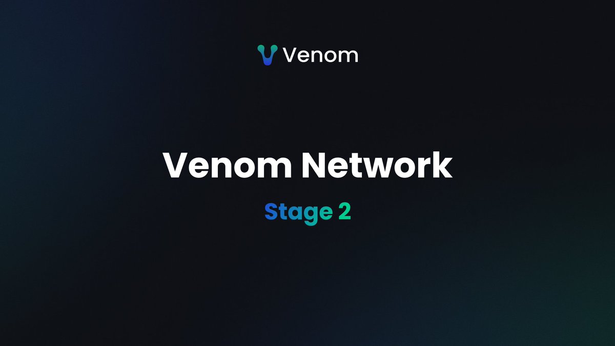 📢#VenomNetwork update Stage 2 has been extended until April 24th, 8am UTC time @Ventory_gg task will be made available shortly. ➡️venom.network