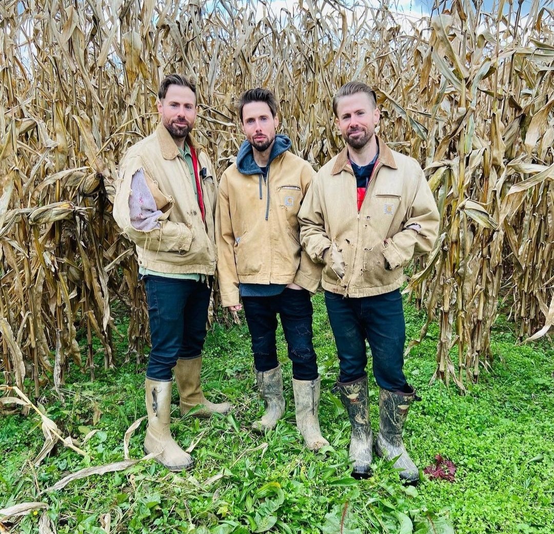 Happy #EarthDay !! Take care of her! It’s the only one we have 🌎 @council_band #EarthDay2024 #trend #brothers #planet #Earth #corn #cornfield #NatureLovers