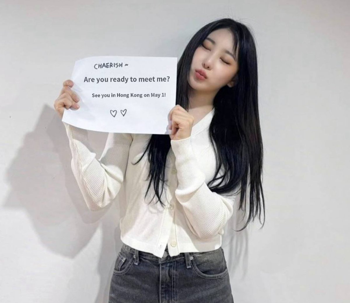 Chaeyeon wrote in traditional Chinese?