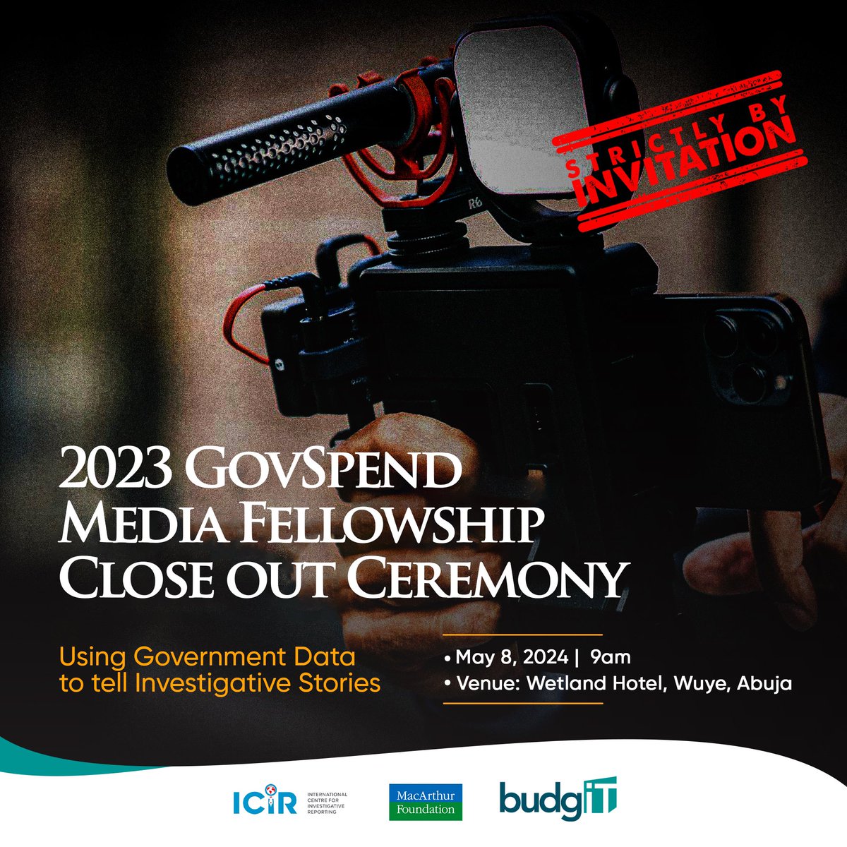 🗣️🗣️ Excited for the finale of the 2023 #GovSpendMediaFellowship Program on May 8! 💃 Govspend Media Fellows will share their discoveries and insights on how the GovSpend portal empowered their investigations and transparency and accountability efforts in Nigeria. #GetInvolved