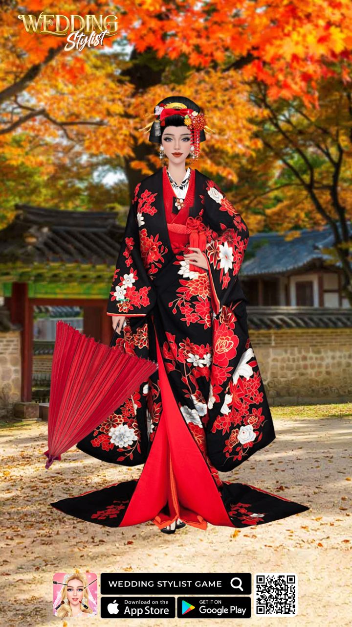 Pion Studio Games on X WEDDING STYLIST GAME Play now https t E64ffoD1jS Our traditional style Japanese kimono dresses bring classic heritage and botanical aesthetics to the modern women s kimono ro...