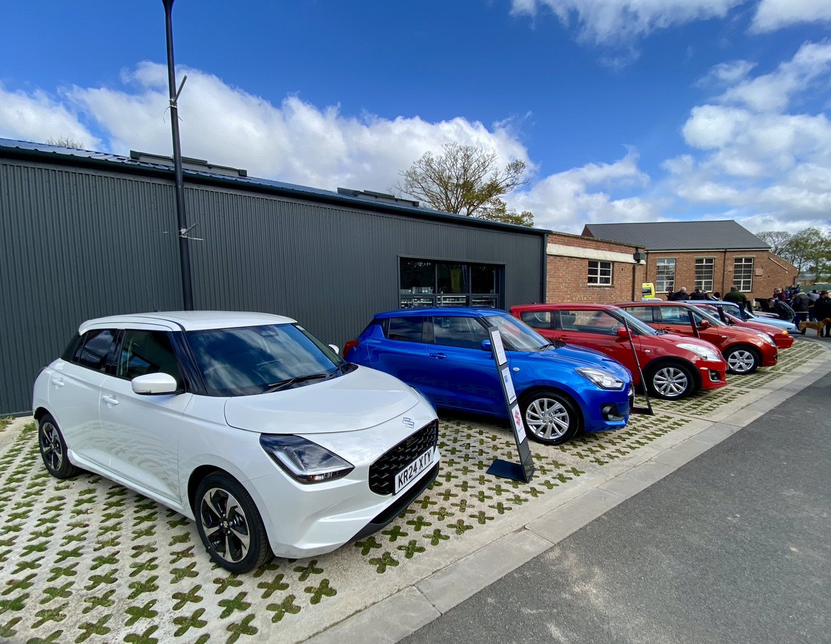 Ahead of the UK Media Launch event, the new Suzuki Swift was on display at @BicesterH this weekend. Along came all its older siblings too. Read about the new Swift here, if you like 👇🏽 yorkshiretimes.co.uk/article/Moving… @SuzukiCarsUK @SuzukiPress