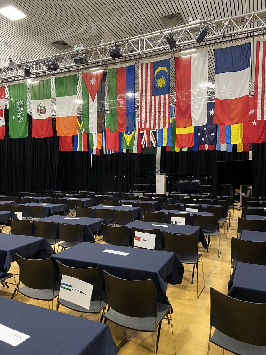 We are ready for EGHMUN, Model United Nations event @ACSEgham. Welcome to @ACSCobhamSchool @acshillschool @Bullerswood and @OrielHighSchool @isaschools @isaschools #MUN #collaboration