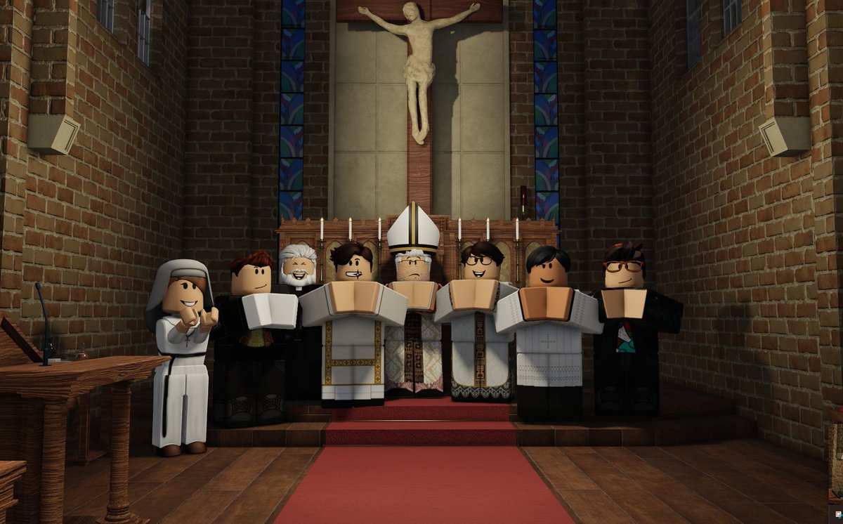 VaticansRBLX's tweet photo. This Sunday, a Mass was celebrated by Cardinal Marquis with the clergy and laity of the Apostolic Prefecture of Asia and Oceania in St Raphael's Catholic Church. https://t.co/lTuxX3gGgd