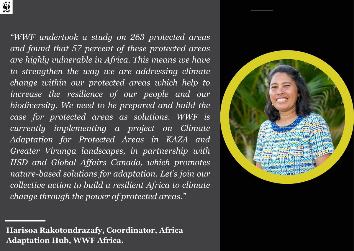 In March,the Africa Protected Areas Directors conference committed to aligning its priorities with Africa’s implementation of the #GlobalBiodiversityFramework-emphasizing the vital role protected&conserved areas play in safeguarding biodiversity&providing climate solutions