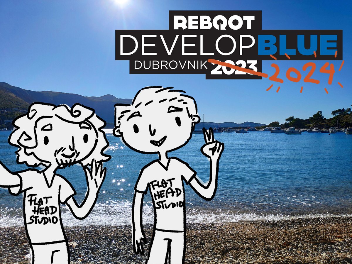 What a déjà vu
Philipp and Dani from our dev team are currently at <a href="/RebootDevelop/">Reboot Develop</a> 

If you see two guys on the beach with beers, it's probably them! Go say hallo👋