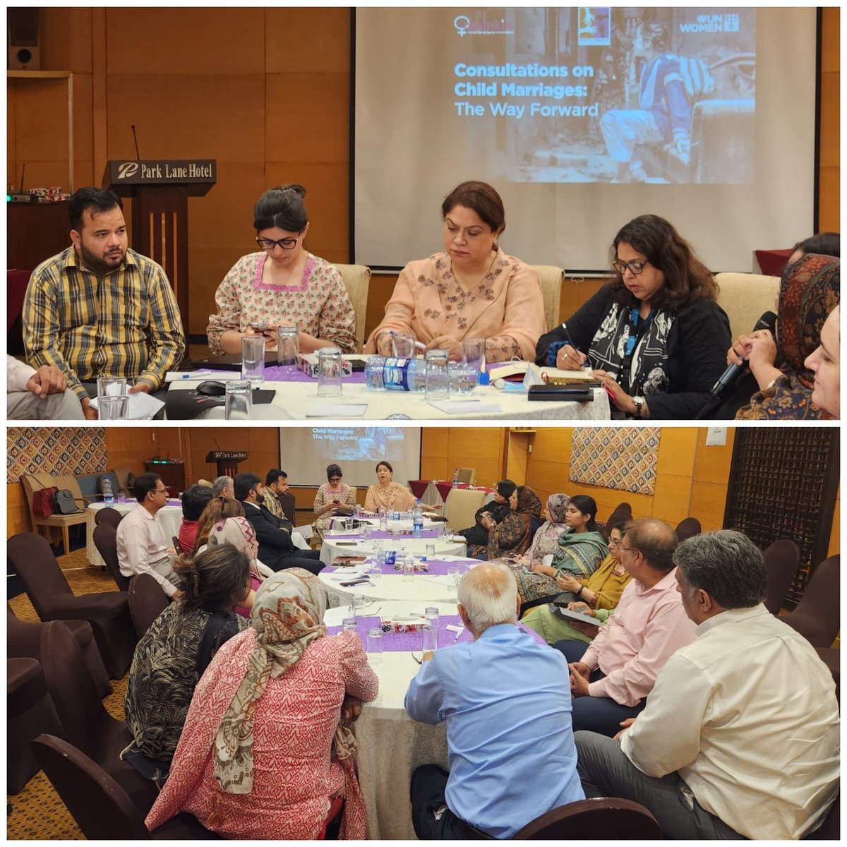 Different stakeholders join #NCSW in Lahore to craft an Action Plan to #EndChildMarriage. Strong commitments mark a important step forward in our collective efforts. Stay tuned as discussions continue across Pakistan. #GenderEquality'
