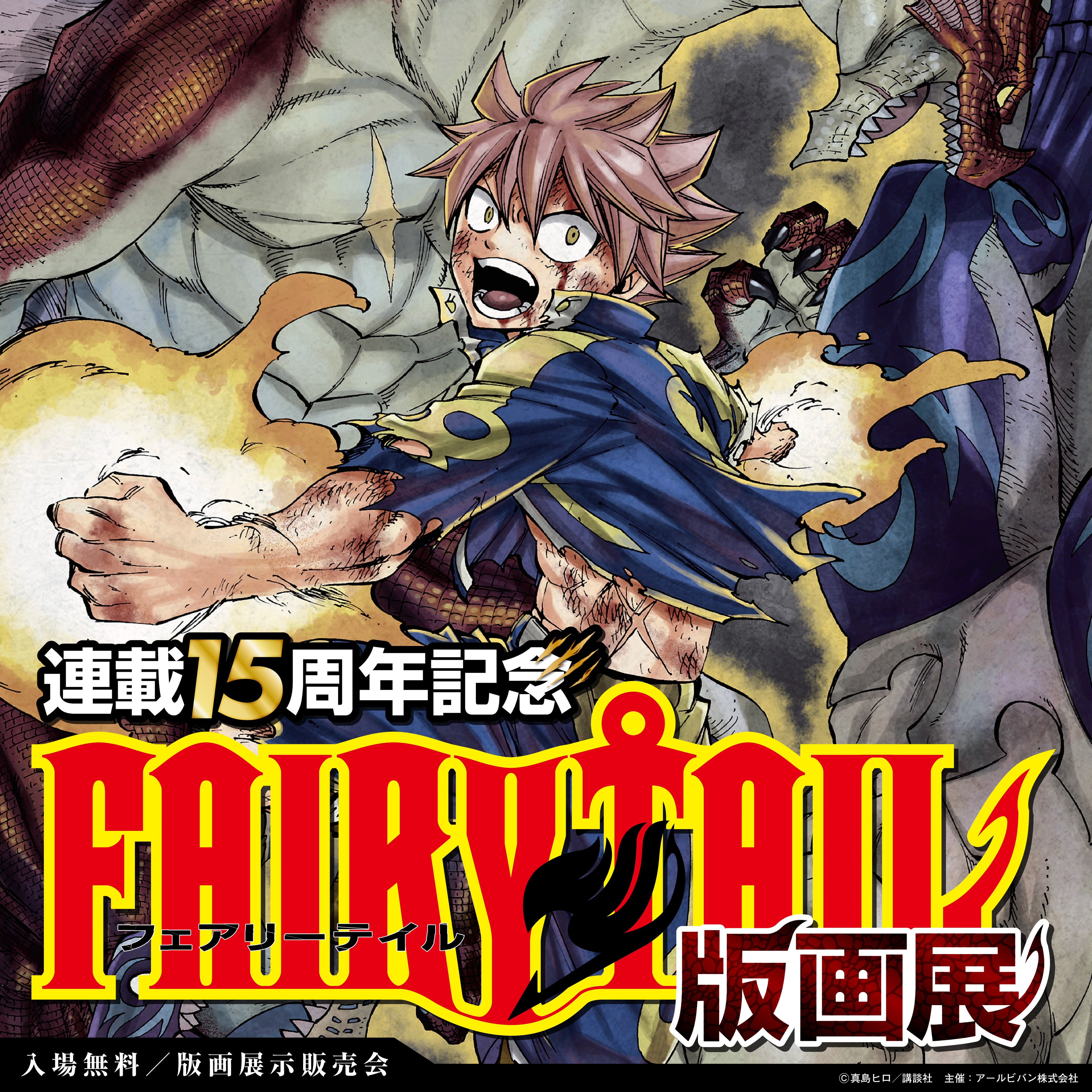 FAIRY TAIL 版画 カラー複製版画 真島ヒロ FAIRY TAIL