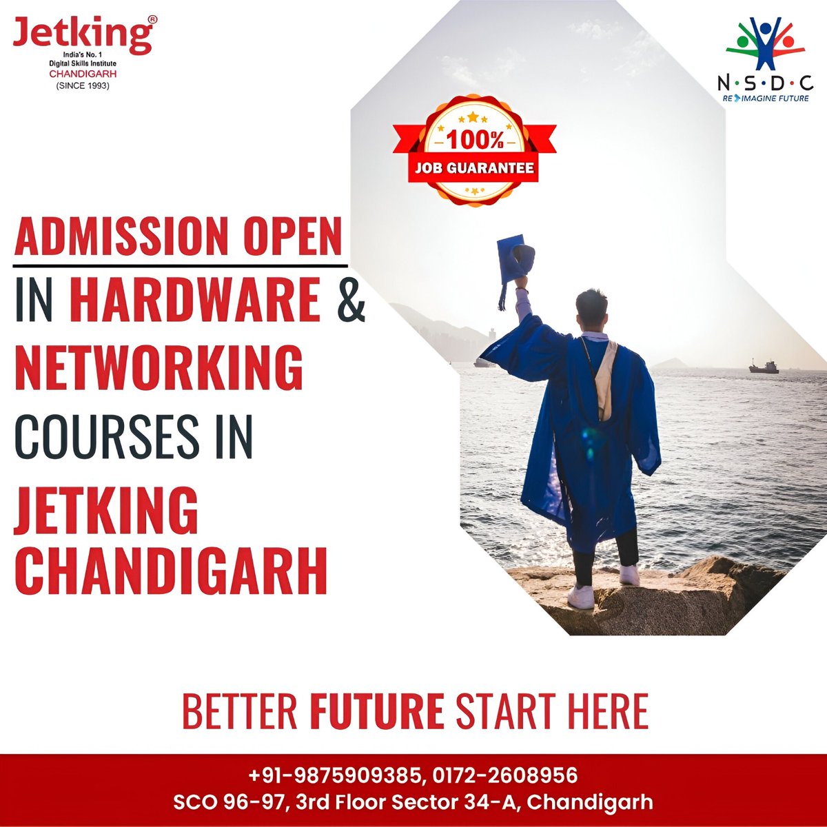 Unlock your potential in the world of technology! 📷 Admission now open for Hardware & Networking courses at Jetking Chandigarh. Don't miss your chance to soar in the digital age.
#JetkingChandigarh #Hardware #Networking #TechEducation #Admissionnow #technology #Chandigarh