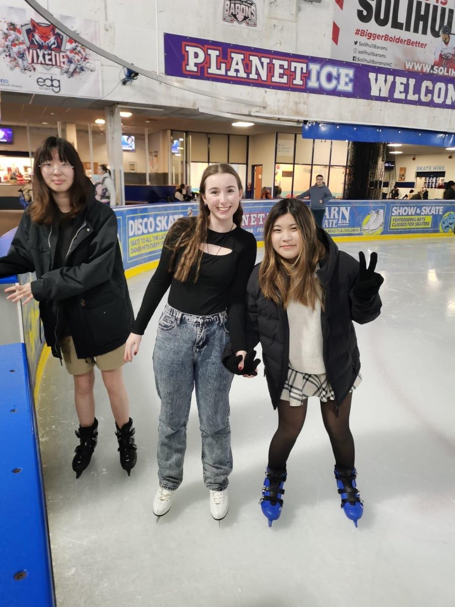 Our Senior pupils enjoyed ice skating over the weekend. This is just one of the many optional trips organised for our boarders. Whether it be quiz nights back at School or something more adventurous such as paintballing or an escape room, there's always something for everyone.