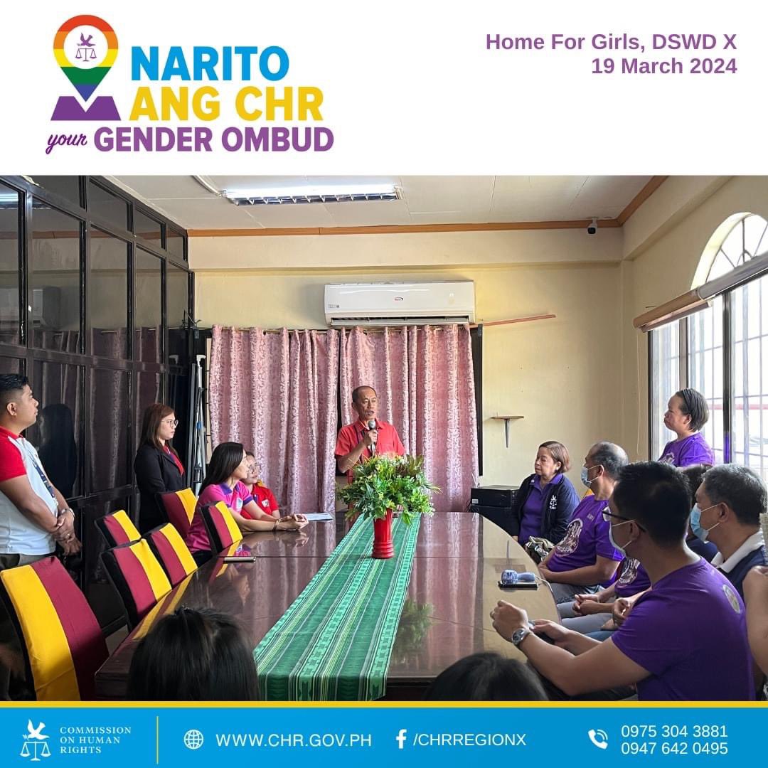 Reposted from CHR X, Your Gender Ombud! 

#NaritoAngCHRX #CHRXCommunity #EndVAW