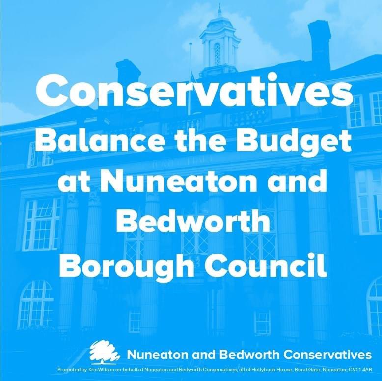 My Conservative group took a £4m deficit and turned it into a surplus.
@NBBCouncil would be bankrupt now if Nuneaton and Bedworth 🥀Labour were still running the town hall.

We can’t afford 🥀Labour back in our town hall. 
#Fact