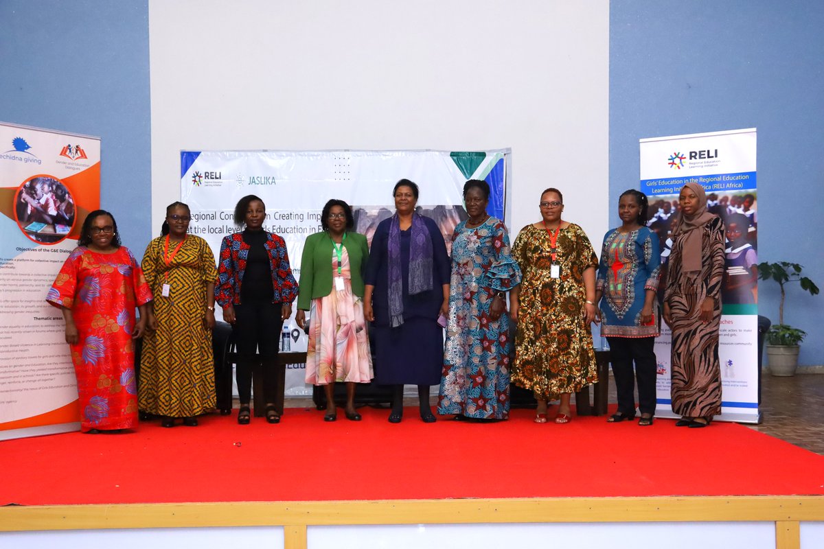 The event convened stakeholders in the education and gender sectors to engage with data and evidence focusing on girls' education in East Africa. At the event, @ReliAfrica also launched the Gender and Education Dialogues (GED) - with AMPLIFY Girls as a member. 2/2 #AMPLIFYHer