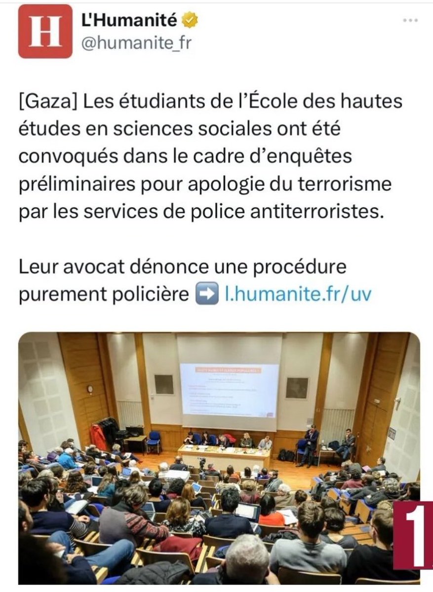 Après Rima Hassan, les étudiants sont convoqués par la police pour 'apologie du terrorisme'

'Essayez la dictature et vous verrez', Emmanuel Macron 

#AuCoeurDuCollege