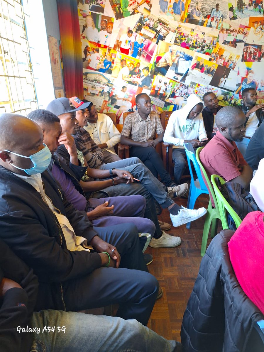 At HOYMAS Kenya, we value mental health awareness and empowerment for all. Here is one ongoing Mental Health Sensitization at the HOYMAS Boardroom, where we strive to break stigma and promote well-being for all. #MentalHealthMatters #HOYMASKenya #Empowerment