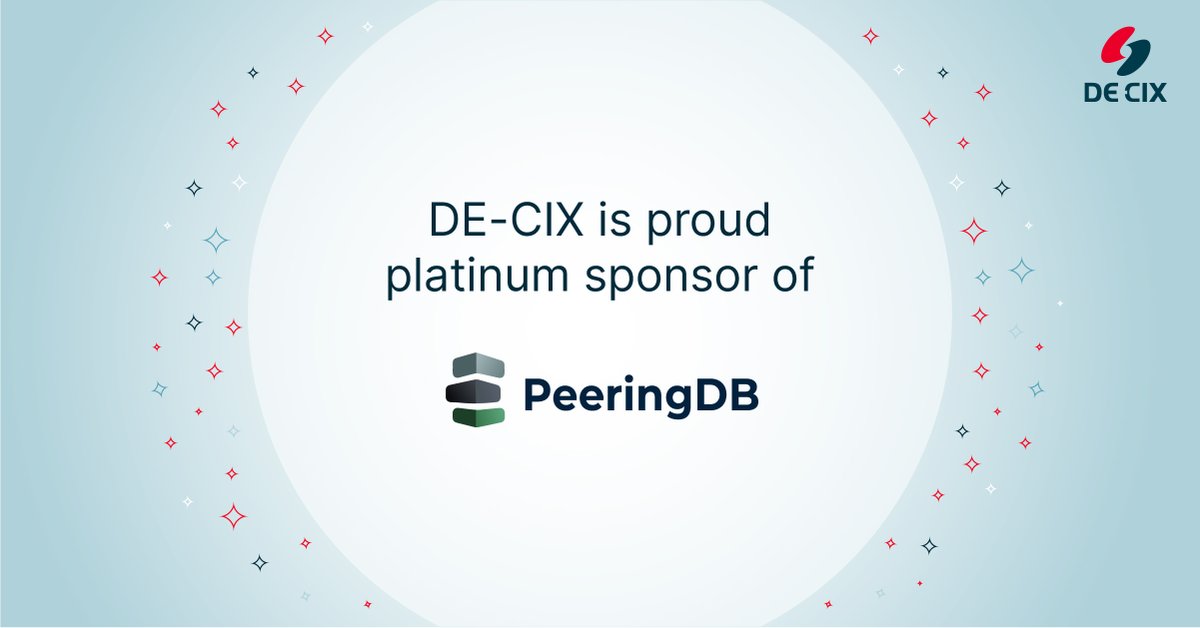 We are once again proudly sponsoring @PeeringDB! 🙌 This non-profit, community-driven initiative for the growth & good of the Internet facilitates finding & connecting with networks.✅ Learn more here: bit.ly/4b8HYDP