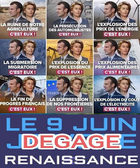 #09Juin2024 🗳️ 
C’est dingue quand même.
Attal et son équipe qui se défoncent H24 fait le même constat que JM. Le Pen et E. Zemmour sur l’islamisme et la charia dans nos écoles de France 🇫🇷 
Ils ont tous besoin apparemment de se tâter, de réfléchir, d'intellectualiser, de…