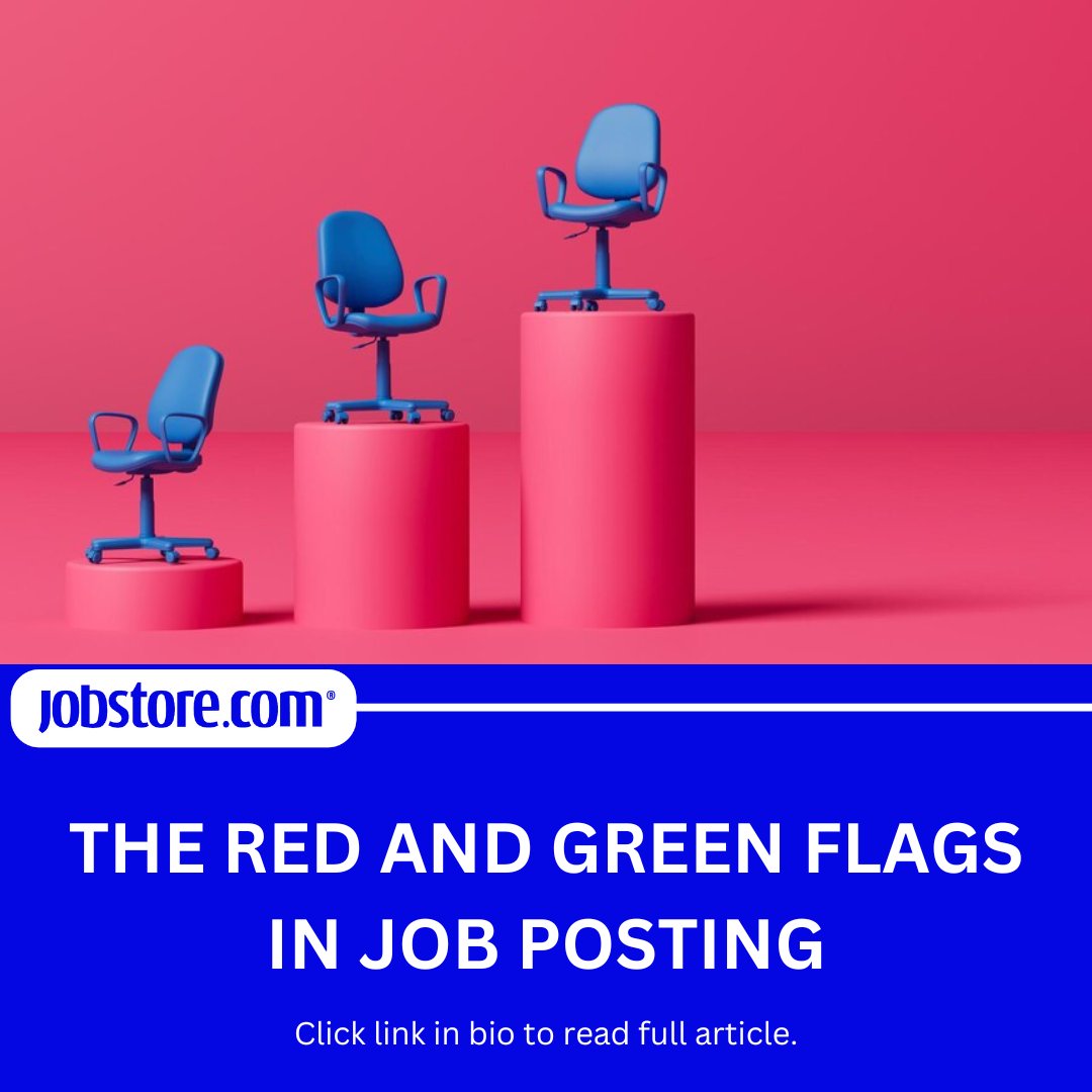 What are some red and green flags you have encountered along your job hunting? 🚩🟢

You can read the full article here: tinyurl.com/3r9wj8ju

#jobhunting #jobads #jobsearching #jobseekers #jobposting #vacancy #jobadvertisement
