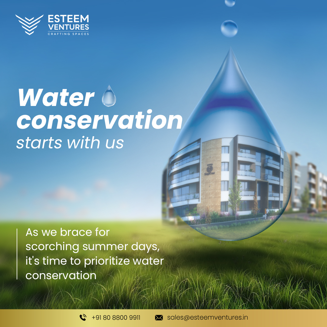 Let us utilise our precious natural resources that we have efficiently for a better tomorrow! 💯

Esteem Ventures is at the forefront of Rainwater Harvesting, committed to sustainability. 🚰🌎

#EsteemVentures #SaveWater #WaterScarcity #WaterConservation #nammabengaluru