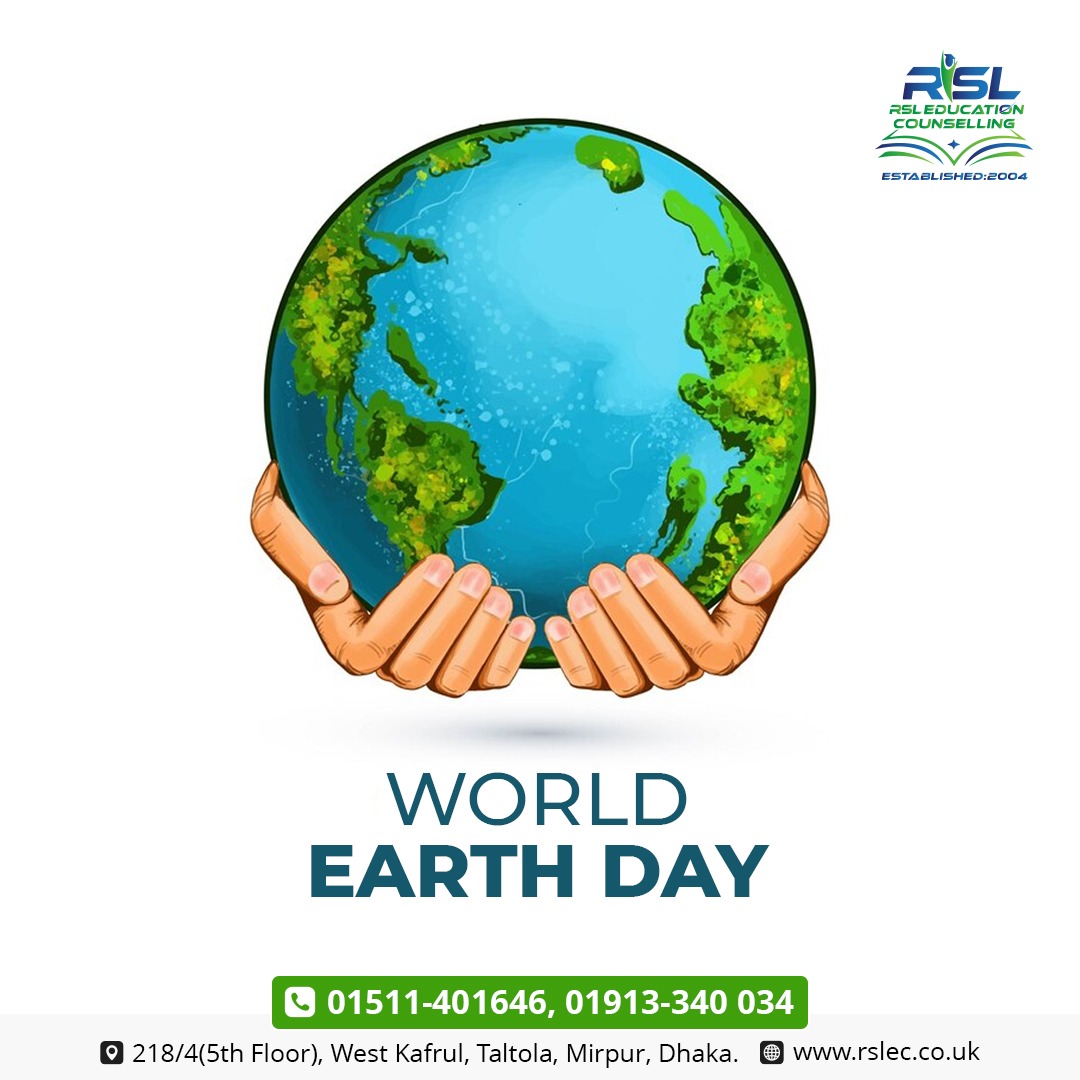 rsleducation's tweet photo. 📷 𝐇𝐚𝐩𝐩𝐲 𝐖𝐨𝐫𝐥𝐝 𝐄𝐚𝐫𝐭𝐡 𝐃𝐚𝐲 𝐟𝐫𝐨𝐦 𝐑𝐒𝐋 𝐄𝐝𝐮𝐜𝐚𝐭𝐢𝐨𝐧 𝐅𝐚𝐦𝐢𝐥𝐲! 📷
Today, as we celebrate our beautiful planet, let's reflect on the importance of environmental conservation and sustainable practices.
oin us in taking small yet meaningful steps towards a greener future. Whether it's reducing waste, conserving energy, or advocating for environmental causes, together, we can make a positive impact on our Earth.
Let's cherish and protect this precious planet we call home, today and every day. 📷📷
𝐑𝐒𝐋 𝐄𝐝𝐮𝐜𝐚𝐭𝐢𝐨𝐧 𝐂𝐨𝐮𝐧𝐬𝐞𝐥𝐥𝐢𝐧𝐠 (https://t.co/HCU7b1DMOu)
📷 𝐻𝑜𝑡𝑙𝑖𝑛𝑒:
02-55025344,
01511-401 646,
01786-179 533,
01913-340 034.
📷 𝐸𝑚𝑎𝑖𝑙:
rslec2004@gmail.com
📷 𝑊𝑒𝑏𝑠𝑖𝑡𝑒:
https://t.co/FAHExMAvcD
📷 𝑂𝑓𝑓𝑖𝑐𝑒:
RSL Education Counselling
218/4, 5th floor (Middle of Metrorail Pillar no. 326 & 327), Begum Rokeya Sarani, West Kafrul, Mirpur, Dhaka.