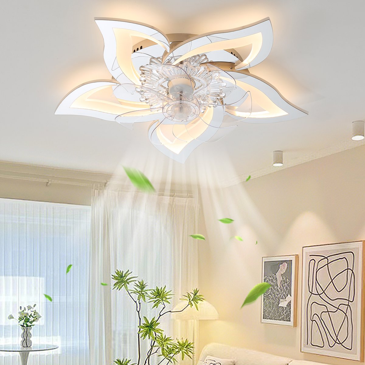 Classic style flower-shaped chandelier light, silver 27-inch ceiling fan worthy of attention!
🛒amazon.com/dp/B0CLP3JF1V
🛒bit.ly/3U12gYU
#KAMIDA #MyKAMIDA #home #homedecor #kitchen #bedroom #livingroom #diningroom #ceilingfan #ceilingfans #ceilinglight  #chandelier