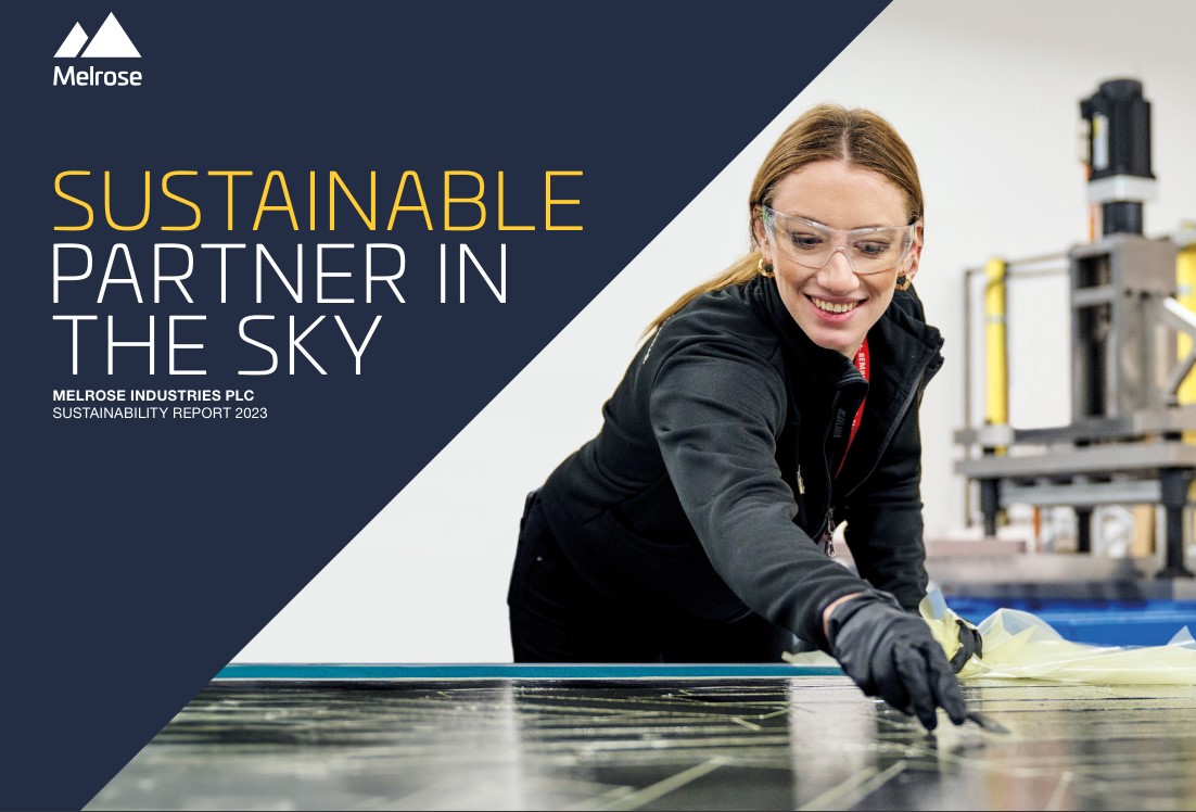 🌍 Happy Earth Day! Our 2023 sustainability report is live! See our achievements and approach to becoming the most trusted partner in the sky. Join us in shaping a sustainable tomorrow! ow.ly/tK5F50RkSc9 #melroseplc #gknaerospace #sustainability #EarthDay #NetZero