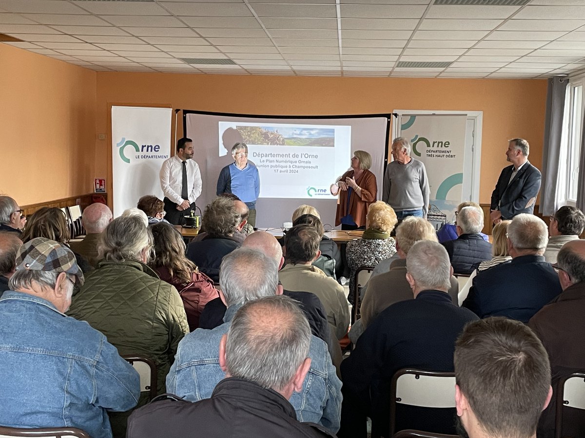 Orne Département Très Haut Débit tweet media