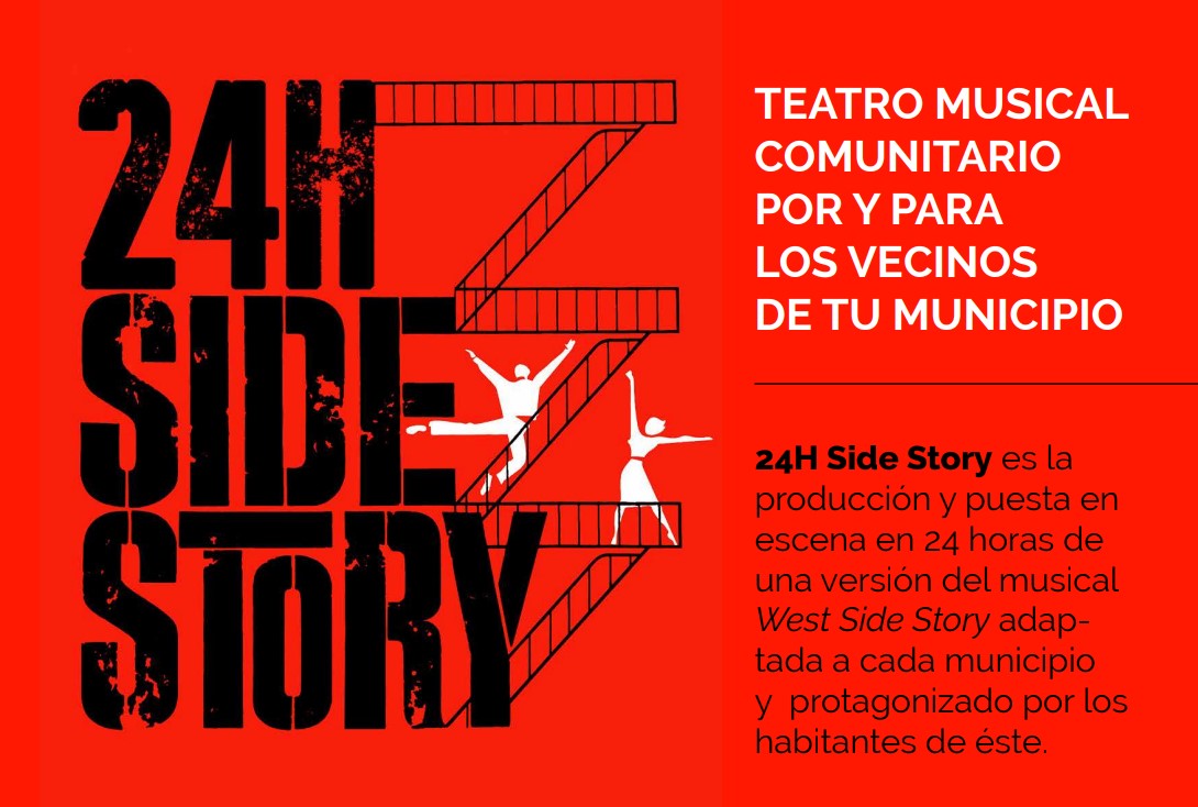 culturaleganes's tweet photo. 🚨 Ya está abierta la inscripción para participar en el musical 24H SIDE STORY el 25 de mayo
¡¡No dejes escapar esta oportunidad única!!
Inscripciones👇👇
https://t.co/fzBLWRTXA6 https://t.co/NpHkQZrQrn