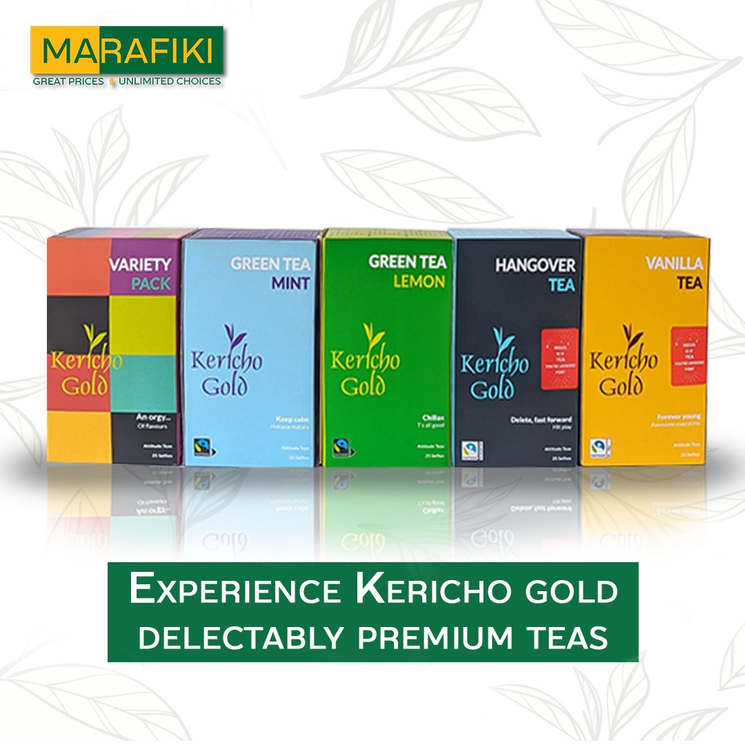 Whether you are an experienced tea enthusiast or fresh to the great world of tea, we invite you to join us in learning the joys of Kenyan tea. Pass by Marafiki mart and gab your desired flavor.

#marafikimart 
#convenience 
#kerichotea
#tealovers